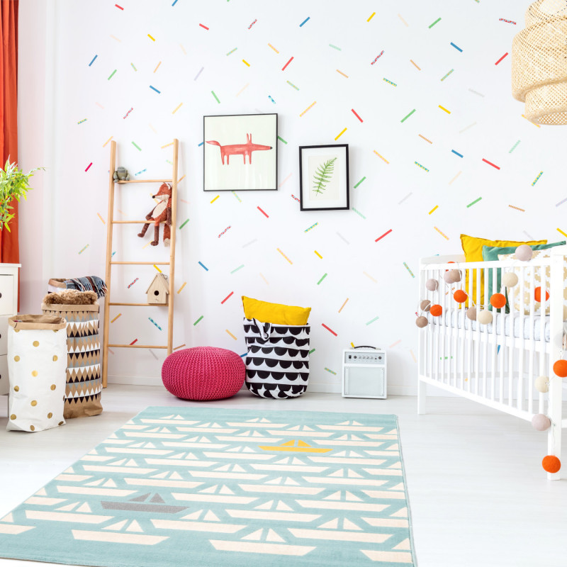 Tapis de salon - 120x170cm - Enfant multicolore CANVAS par Balta