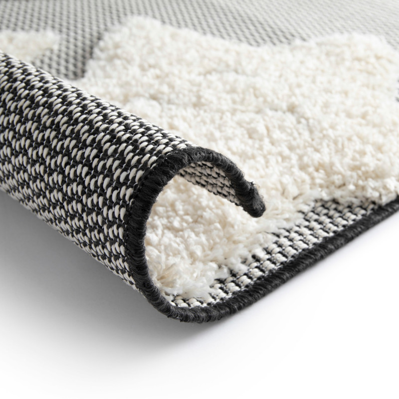 Tapis de salon - 120x170cm - Enfant gris et blanc RITUAL par Balta