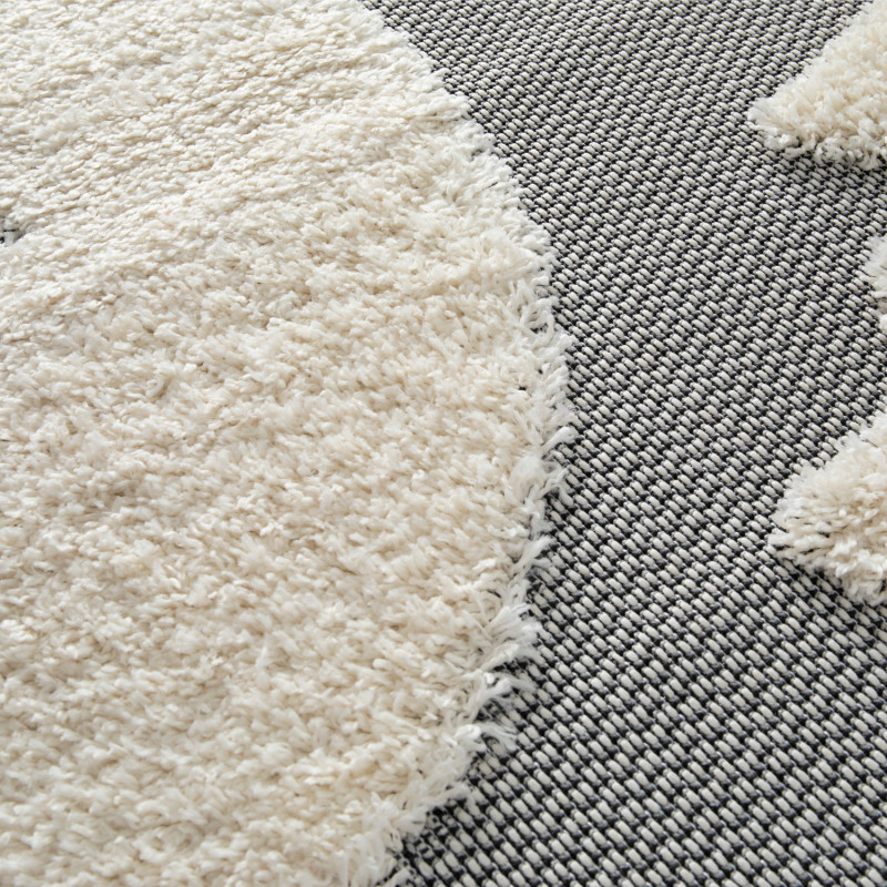 Tapis de salon - 120x170cm - Enfant gris et blanc RITUAL par Balta