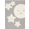 Tapis de salon - 120x170cm - Enfant gris et blanc RITUAL par Balta