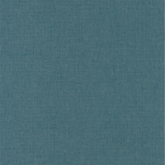 Papier peint vinyle sur intissé uni bleu gris foncé LINEN - Linen par Caselio - 68526378
