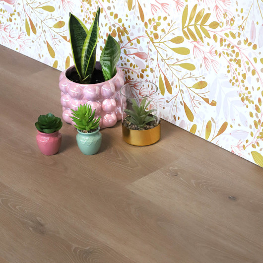 Sol Vinyle/PVC - Lame clipsable - chêne moyen WARM OAK - Click 30 par Associated Weavers