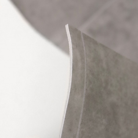 Sol Vinyle/PVC - 4m - carrelage gris et effet béton mat BURTON 583 - Essential Vigan par IVC