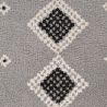 Tapis de salon - 160x230cm - Graphique / Géométrique gris et noir GIPSY par Balta