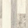 Papier peint intissé gris clair et beige LAMBRIS - Factory III par Rasch - 941647