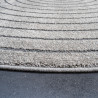 Tapis de salon - diam 160cm - Uni / Faux-uni taupe Trentino par Ragolle