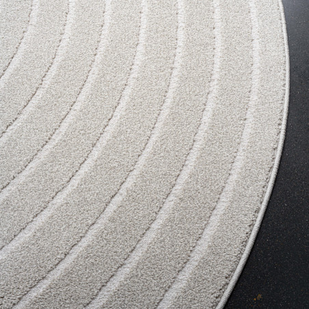 Tapis de salon - diam 160cm - Uni / Faux-uni blanc Trentino par Ragolle Tapis de salon - diam 160cm - Uni / Faux-uni blanc Trentino par Ragolle