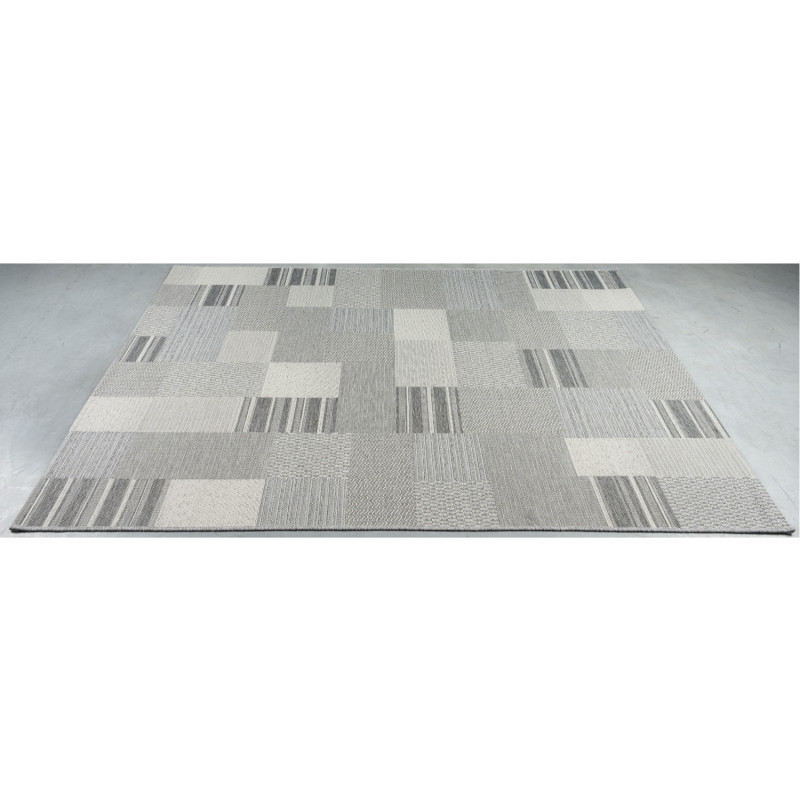 Tapis de salon - 200x290cm - Contemporain gris et beige Newport par Ragolle