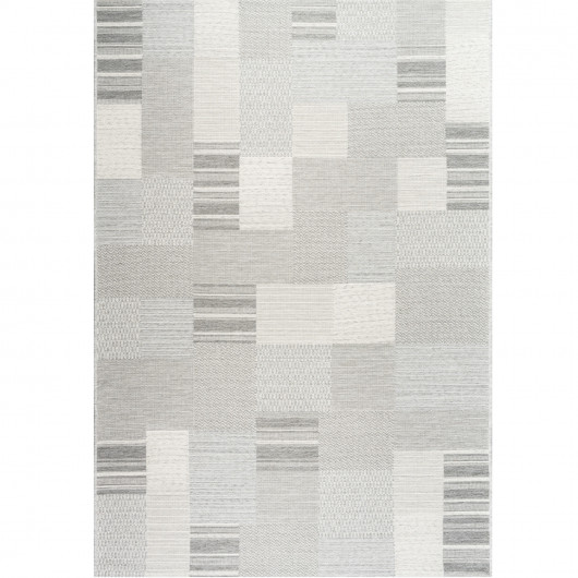 Tapis de salon - 200x290cm - Contemporain gris et beige Newport par Ragolle