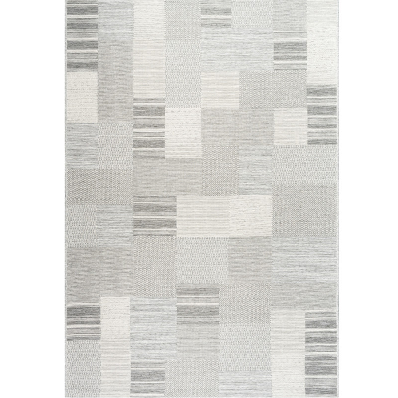 Tapis de salon - 200x290cm - Contemporain gris et beige Newport par Ragolle