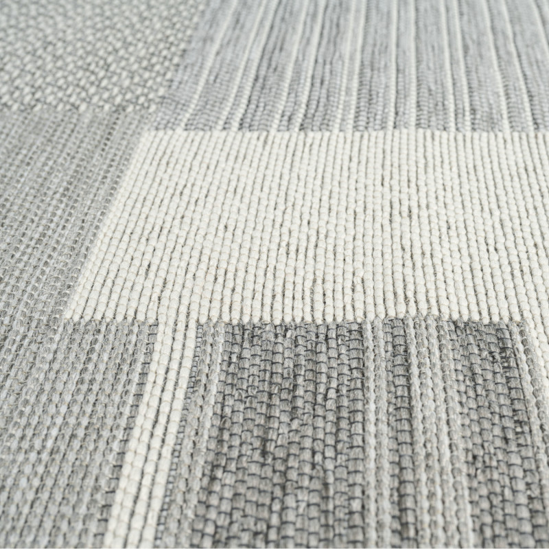 Tapis de salon - 200x290cm - Contemporain gris et beige Newport par Ragolle