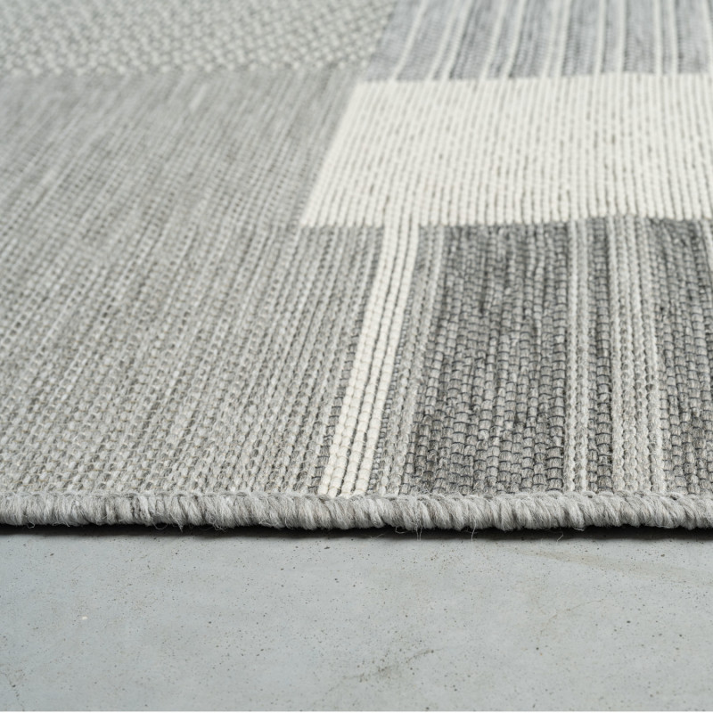 Tapis de salon - 200x290cm - Contemporain gris et beige Newport par Ragolle