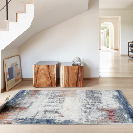 Tapis de salon - 160x230cm - contemporain multicolore Argentum par Ragolle Tapis de salon - 160x230cm - contemporain multicolore Argentum par Ragolle