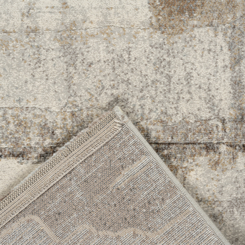 Tapis de salon - 200x290cm - contemporain beige et marron Argentum par Ragolle