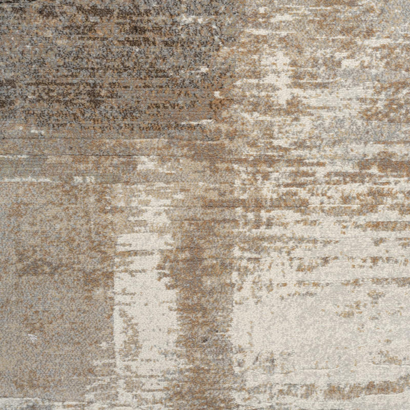 Tapis de salon - 200x290cm - contemporain beige et marron Argentum par Ragolle