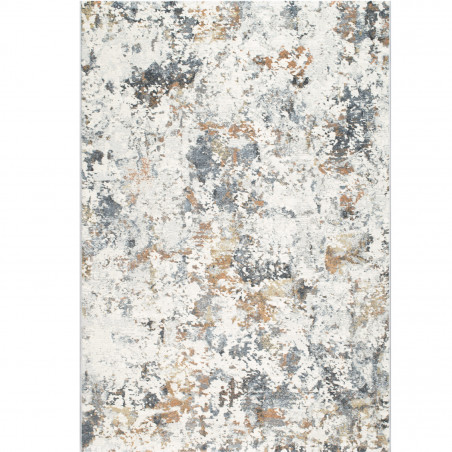 Tapis de salon - 160x230cm - Contemporain gris, corail et blanc Canyon par Ragolle Tapis de salon - 160x230cm - Contemporain gris, corail et blanc Canyon par Ragolle