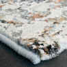 Tapis de salon - 160x230cm - Contemporain gris, corail et blanc Canyon par Ragolle