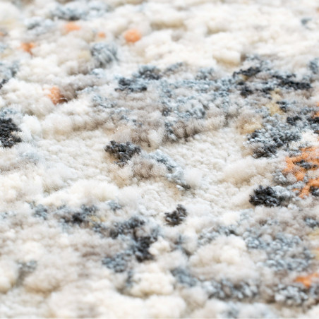 Tapis de salon - 160x230cm - Contemporain gris, corail et blanc Canyon par Ragolle Tapis de salon - 160x230cm - Contemporain gris, corail et blanc Canyon par Ragolle