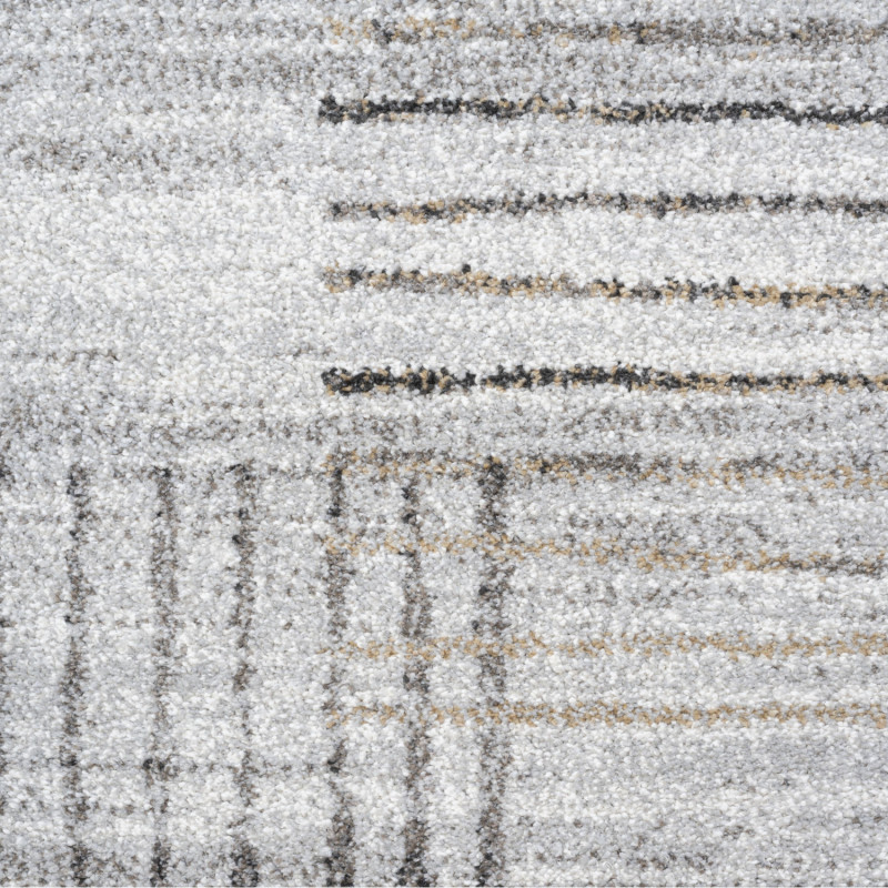 Tapis de salon - 200x290cm - Contemporain gris et beige Madison par Ragolle