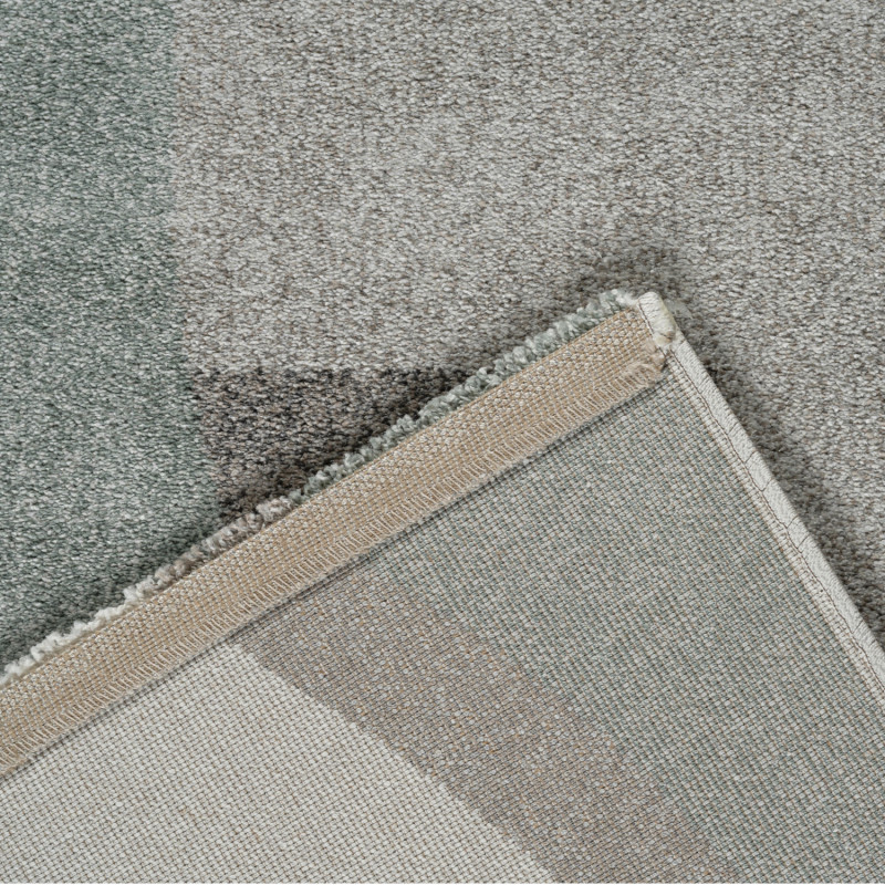 Tapis de salon - 160x230cm - Contemporain vert, blanc et gris Madison par Ragolle