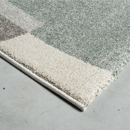 Tapis de salon - 160x230cm - Contemporain vert, blanc et gris Madison par Ragolle Tapis de salon - 160x230cm - Contemporain vert, blanc et gris Madison par Ragolle