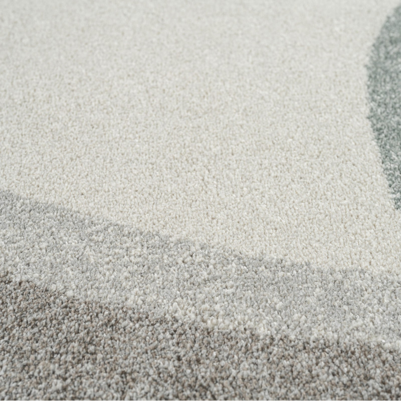 Tapis de salon - 160x230cm - Contemporain vert, blanc et gris Madison par Ragolle