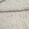 Tapis de salon - 133x195cm - Uni / Faux-uni beige Masai par Ragolle