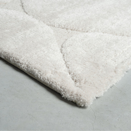 Tapis de salon - 160x230cm - Uni / Faux-uni blanc Masai par Ragolle Tapis de salon - 160x230cm - Uni / Faux-uni blanc Masai par Ragolle