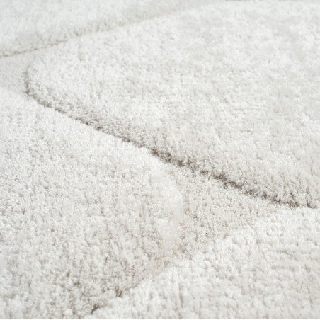 Tapis de salon - 160x230cm - Uni / Faux-uni blanc Masai par Ragolle Tapis de salon - 160x230cm - Uni / Faux-uni blanc Masai par Ragolle