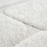 Tapis de salon - 160x230cm - Uni / Faux-uni blanc Masai par Ragolle