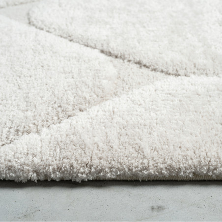 Tapis de salon - 160x230cm - Uni / Faux-uni blanc Masai par Ragolle Tapis de salon - 160x230cm - Uni / Faux-uni blanc Masai par Ragolle