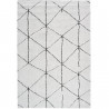 Tapis de salon - 133x195cm - Contemporain blanc et noir Masai par Ragolle