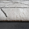 Tapis de salon - 133x195cm - Contemporain blanc et noir Masai par Ragolle