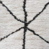Tapis de salon - 133x195cm - Contemporain blanc et noir Masai par Ragolle
