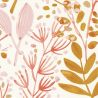 Papier peint vinyle sur intissé floral rose et blanc JOY - Green Life par Caselio - 101694002