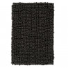 Tapis de bain - 67x110cm - Uni / Faux-uni gris foncé Fluffy par Lalee