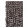 Tapis de bain - 67x110cm - Uni / Faux-uni gris souris Fluffy par Lalee