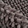 Tapis de bain - 67x110cm - Uni / Faux-uni gris souris Fluffy par Lalee