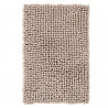Tapis de bain - 67x110cm - Uni / Faux-uni taupe Fluffy par Lalee