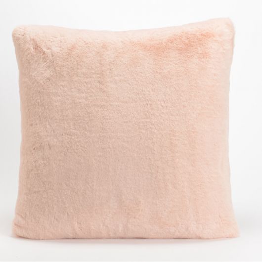 Coussin uni rose - 50x50cm - LUXE par Amadeus