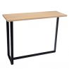 Console contemporain bois / noir - 110x35x76cm - ARGENTINE par Amadeus