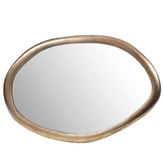 Miroir contemporain or - 100x50cm - GOLD par Amadeus