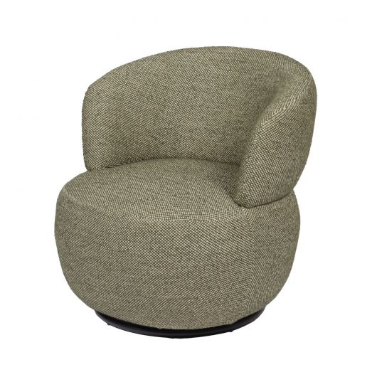 Fauteuil contemporain vert - 72x74x73cm - BRICE par Amadeus