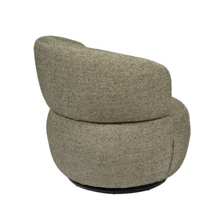 Fauteuil contemporain vert - 72x74x73cm - BRICE par Amadeus