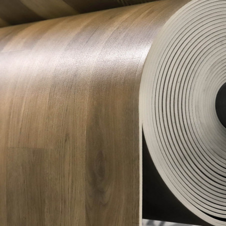 Sol Vinyle/PVC - 4m - parquet chêne naturel RHAPSODY 533 - Superior Completo par IVC
