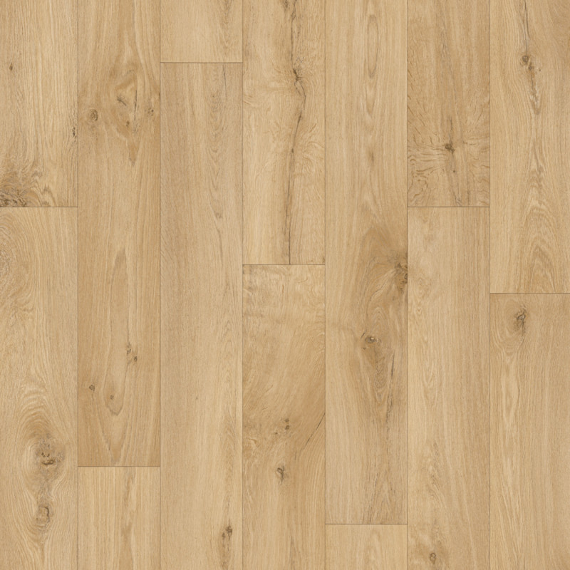 Sol Vinyle/PVC - 4m - parquet chêne naturel VERO 266M - Ultra Suprême par Beauflor