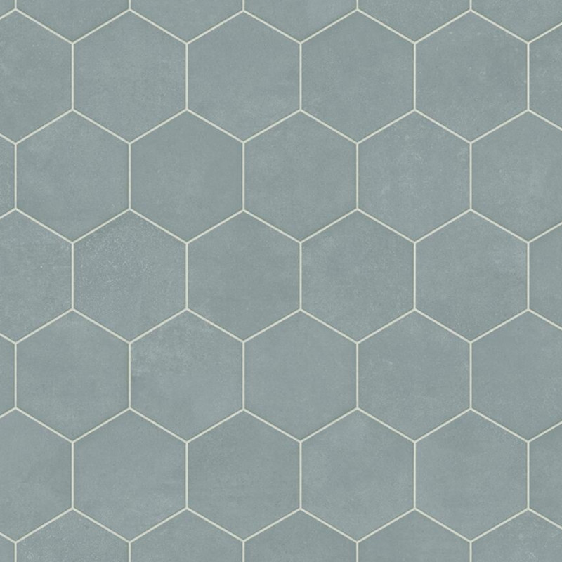 Sol Vinyle/PVC - 3m - carrelage gris bleuté  NIMES 770M - Optima Evasion par Beauflor