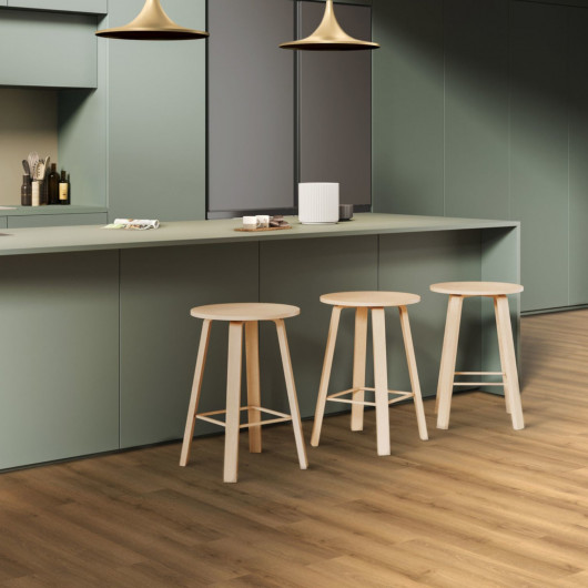 Sol Stratifié - KNOTTY CARAMEL 2207 - Wave  par Berry Alloc