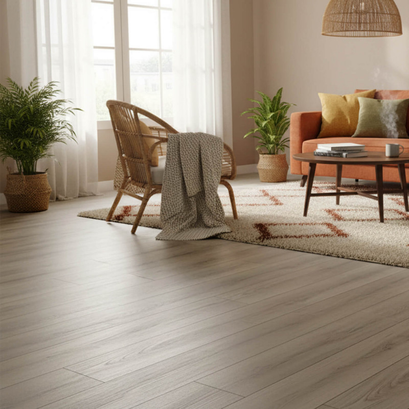 Sol Stratifié - CHENE MEDITERRANEE 65449 - Lifestyle par Swiss Krono