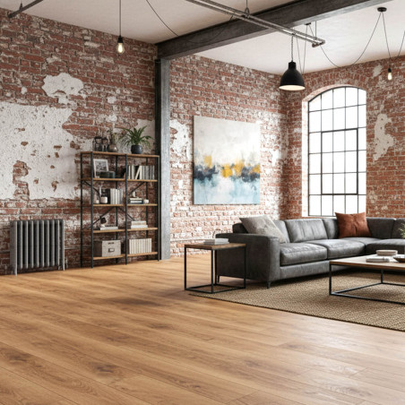 Sol Stratifié - CHENE MOYEN  D50584 - Lifestyle par Swiss Krono